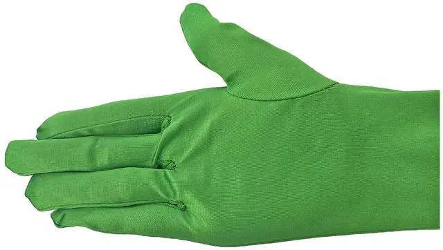 Alt view image 4 of 6 - Long Satin Opera Glove For Women Formal, Elbow Length Glove For Bridal Evening Dance/ Tea Party/ Church/ Wedding W-G-1 (Ivory White)