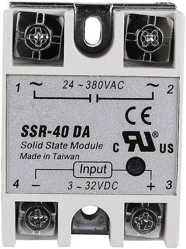 Main image of 24-480v 40a Solid State Relay Module Single Phase Semi-conductor Relay Shield Board For 3d Printer Parts Accessories