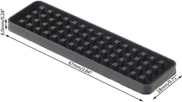Main image of 67x18x1.5/2/3/4/6mm Graphene Pure Copper Heatsink M.2 Ngff 2280 Pci-e Nvme Ssd Thermal Pad Cooler Heat Sink