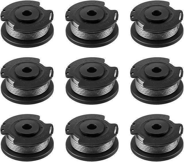 9pack Strimmer Spool And Line For Bosch Easygrasscut 23, 26,18,18-230 