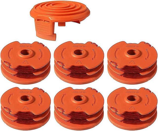 Line Trimmer Spool For Worx Wg116 Electric Trimmers 16ft 0.065