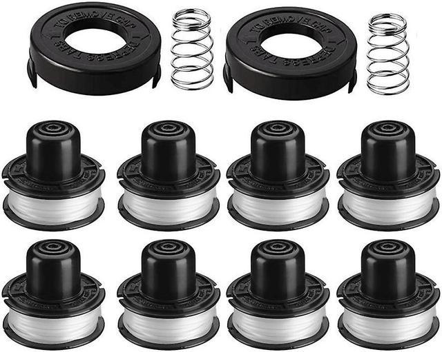 Weed Eater Replacement Spools for Black & Decker ST1000 ST4000 St4500 Ge600 Cst800 St6800 Bump Feed Spool Rs-136 with 0.065 inch String Trimmer Line (