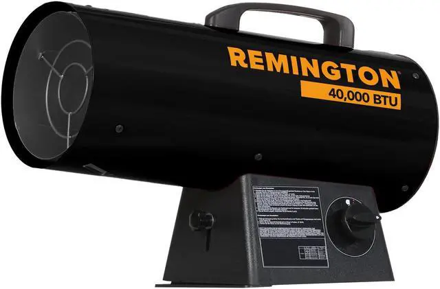 Remington 40,000 BTU Propane Forced Air Heater Shower Bases, Walls u0026 Doors  - Newegg.com