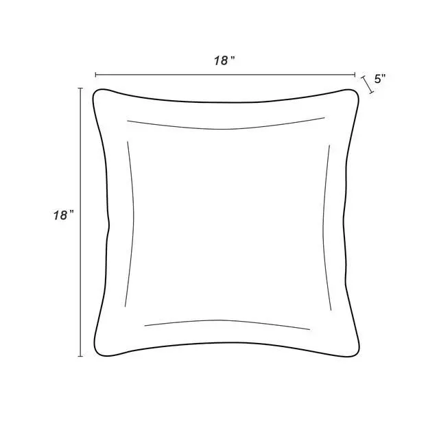 Alt view image 5 of 6 - 2 Pack Outdoor Throw Pillows, Waterproof & Fade-Resistant Patio Cushions for Garden, Porch, Poolside Furniture - Soft & Comfortable Decorative Pillow Covers (18x18 Inch,Vintage Floral Clusters )