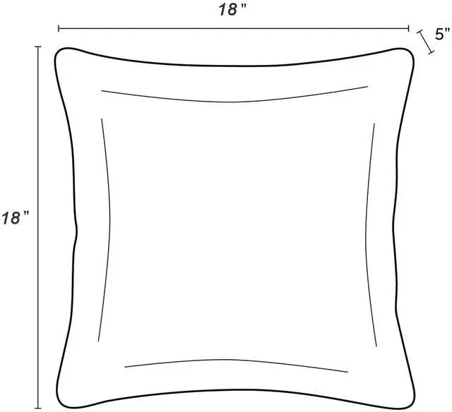 Alt view image 5 of 6 - 2 Pack Outdoor Throw Pillows, Waterproof & Fade-Resistant Patio Cushions for Garden, Porch, Poolside Furniture - Soft & Comfortable Decorative Pillow Covers (18x18 Inch,Vintage Floral Clusters )