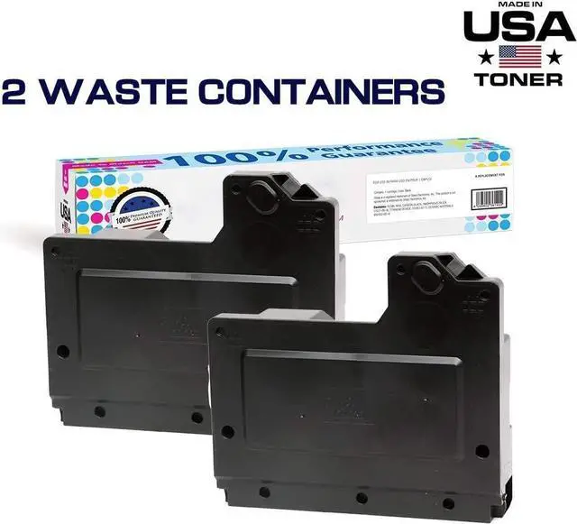 Alt view image 3 of 5 - Compatible Waste Toner Container for Sharp MX-M364, MX-M365, MX-M464, MX-M465, MX-M564, MX-M565, MX-560HB, MX560HB (2 Pack)