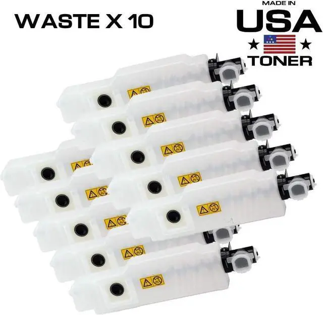 Alt view image 3 of 4 - MADE IN USA TONER Compatible Waste Container for Kyocera WT-860, 1902LC0UN0 (10 Pack)