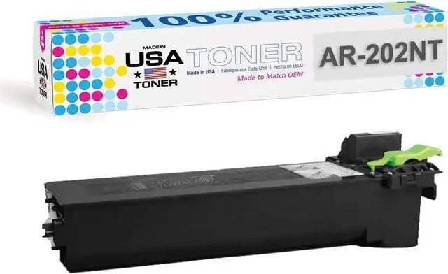 Main image of MADE IN USA TONER for Sharp AR202NT, AR 162, AR 201, AR M160, AR M207 (Black, 1 Cartridge)