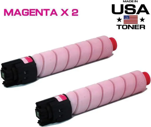 Alt view image 2 of 7 - MADE IN USA TONER Compatible Replacement for Ricoh SPC430dn SP C431dn SP C440dn Savin CLP 37DN CLP 42DN SP C440 SPC430A 821107 (Magenta, 2 Pack)