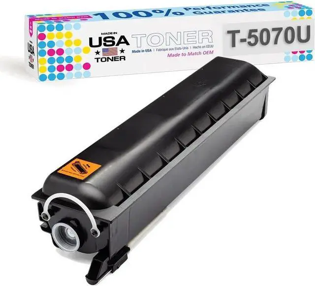 Main image of MADE IN USA TONER Compatible Replacement for Toshiba e-Studio 207L, 257, 307, 357, 457, 507, T-5070U (Black, 1 Cartridge)