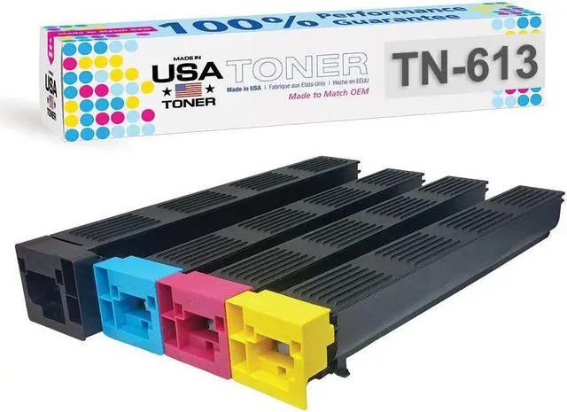 Main image of Compatible Konica Minolta Bizhub C452, C552, C652, TN613K, TN613C, TN613M, TN613Y, TN413K toner (CMYK, 4 cartridges)