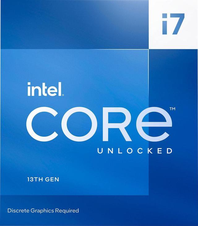 Intel - Core i7-13700KF 13th Gen 6 cores 8 P-cores + 8 E-cores 30M Cache,  3.4... - Newegg.com