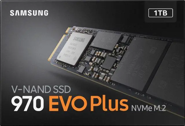 Alt view image 5 of 20 - Samsung - 970 EVO Plus 1TB Internal SSD PCIe Gen 3 x4 NVMe