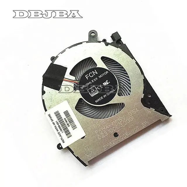 Alt view image 2 of 6 - DBTLAP CPU Fan for HP Envy X360 13-AG Ryzen 13-AG0007AU DFS20005AV0T 023.100C3.0001 FKHX 4pin CPU Fan