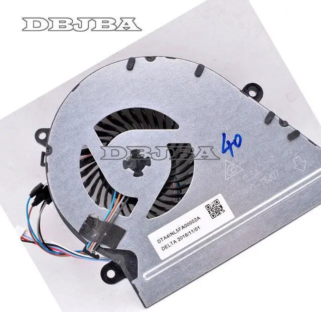 Alt view image 2 of 6 - DBTLAP Fan for HP TPN-Q173 15-ax018tx NS75B00-16J07 NS75B00-16J07 DC5V 0.5A Cooling Fan