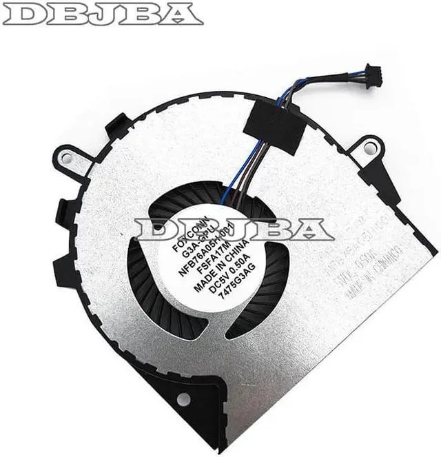 Alt view image 2 of 6 - DBTLAP Fan for HP Shadow Elf 3 NS85B00-16M03 NS85B00-16M03 DC5V 0.5A Laptop CPU Cooling Fan