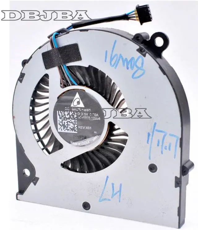 Alt view image 2 of 6 - DBTLAP Fan for Delta NS65B08-16M08 NS65B08-16M08 DC5V 0.50A Laptop CPU Cooling Fan