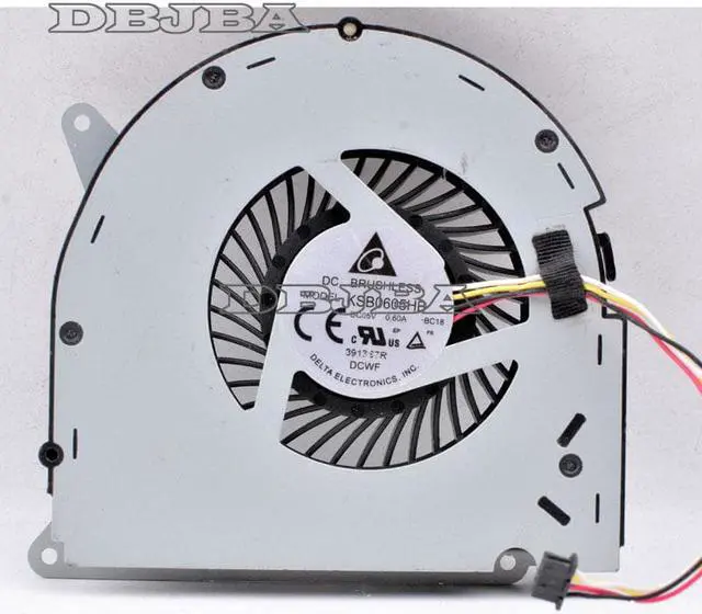 Main image of DBTLAP Fan for HP Compaq All-in-One Elite 8300 KSB0605HB-BC18 693953-001 DC5V 0.60A Cooling Fan