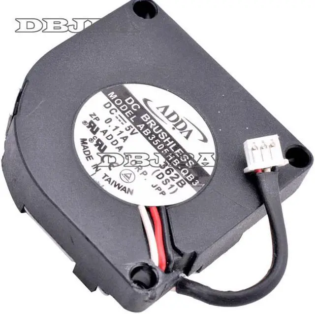 Alt view image 3 of 6 - DBTLAP Fan for AB3505HB-QB3 3.5cm 3507 35x35x7mm 5V 0.11A Mini Side Blowing Turbine Blower Cooling Fan