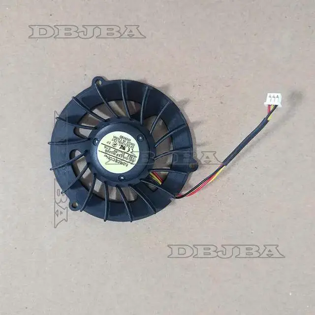 Main image of DBTLAP For Forcecon F82V DFS531205LC0T 5V 0.5A 3 Wires 3Pins Fan for Dell Studio 1450 1457 1458 p03G Cooling fan