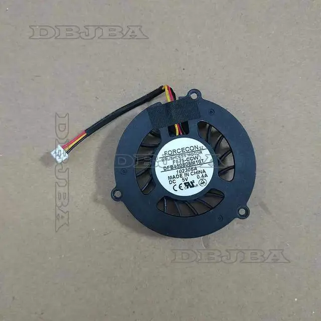 Main image of DBTLAP Laptop CPU cooling fan for MSI Megabook MS-1613 MS-163P F675-CCW DFB450805M10T 100807A