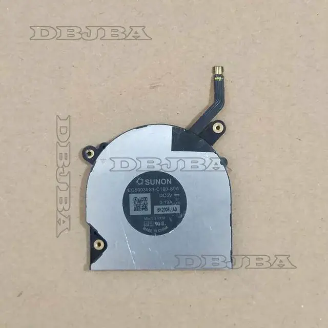 Main image of DBTLAP Laptop Cooling Fan For DELL XPS 13 7390 2-in-1 P103G Cooler 0VDFK8 EG50030S1-C180-S9A 5K2005LIA9 5V 0.19A fan