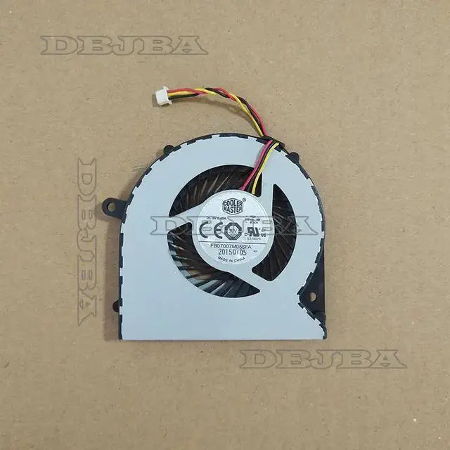Main image of DBTLAP New Fan For COOLER MASTER FB07007M05LPA-001 FB07007M05SFA 5V 0.45A 4Pin 4Wire CPU Cooling Fan
