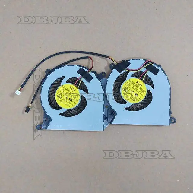 Main image of DBTLAP Laptop GPU Cooling Fan For FCN BRUSHLESS MOTOR FG80 FG7Y DFS541105FC0T DC 5V 0.5A 6-31-P6502-201 3Pin