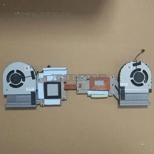 Main image of DBTLAP New CPU GPU Cooling Heatsink fan for Dell precsion 7550 m7550 0VP4F7 VP4F7 0M06D7 0CD6WC DC28000QSD0 DC28000QRD0 AT2V7006ZC0 5v 0.5a