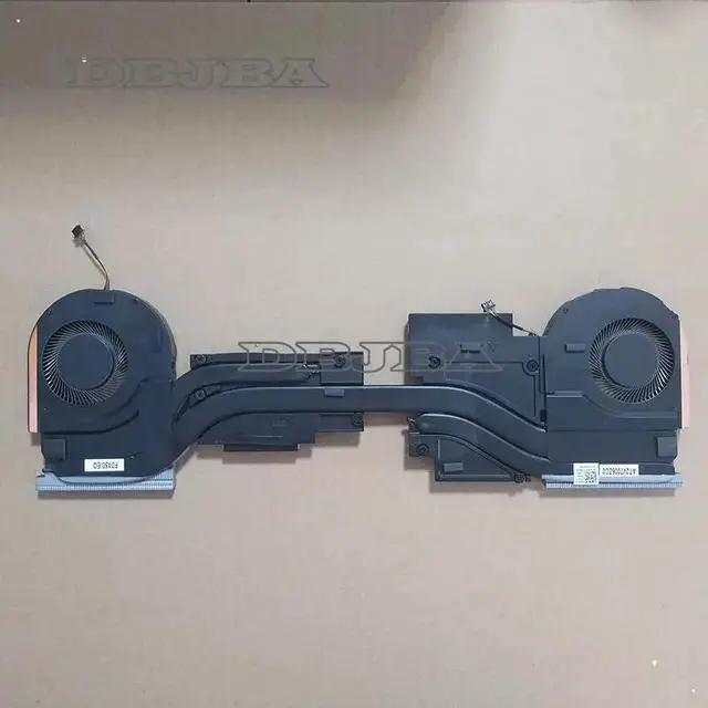 Alt view image 2 of 2 - DBTLAP New CPU GPU Cooling Heatsink fan for Dell precsion 7550 m7550 0VP4F7 VP4F7 0M06D7 0CD6WC DC28000QSD0 DC28000QRD0 AT2V7006ZC0 5v 0.5a