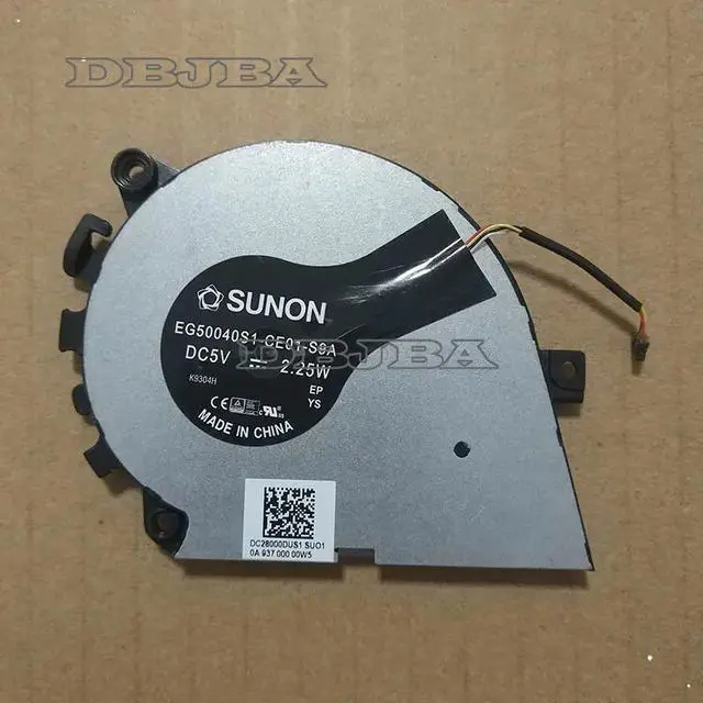 Main image of DBTLAP Laptop Cooling Fan For EG50040S1-CE01-S9A DC28000DUS1 DC5V 2.25W 4PIN