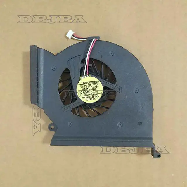 Main image of DBTLAP Laptop CPU Cooling Fan for samsung for R780 R770 R750 R530 DFS651605MC0T F8V7-1 BA81-08489B 5V 0.5A Fan