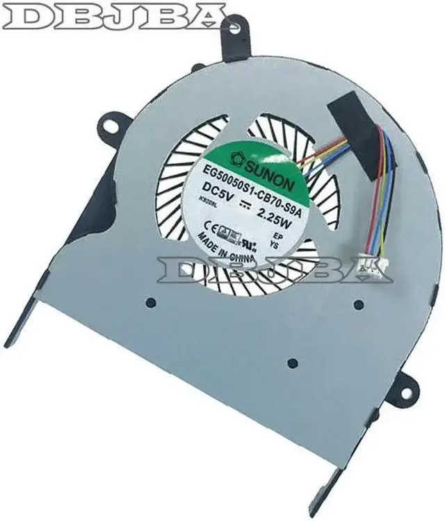 Main image of DBTLAP Laptop Cooling Fan EG50050S1-CB70-S9A 13NB0E50M02011 DC5V 2.25W 4Pin
