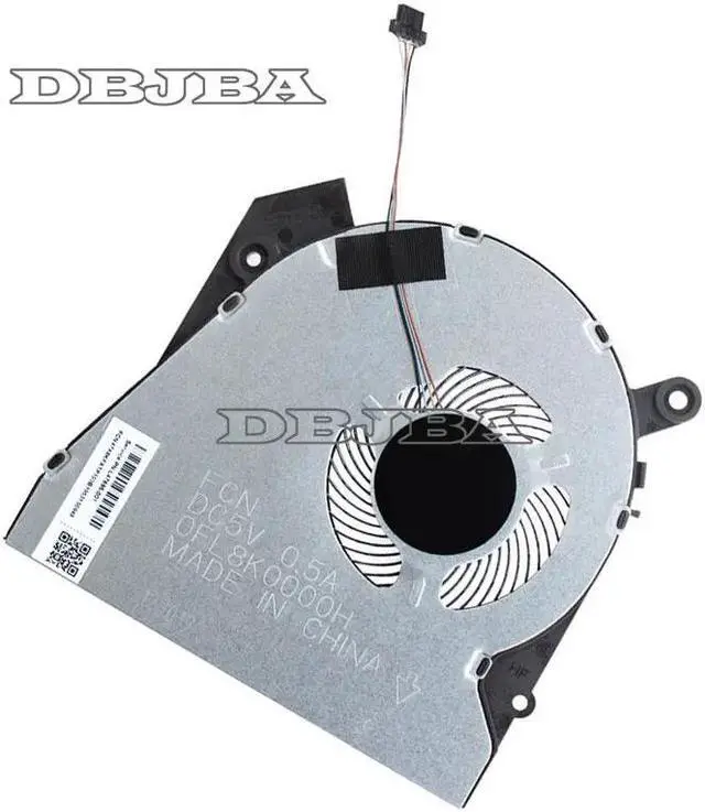 Main image of DBTLAP Laptop CPU Cooling Fan For HP ProBook 450 G6 HSN-Q16C L47695-001 L47696-001