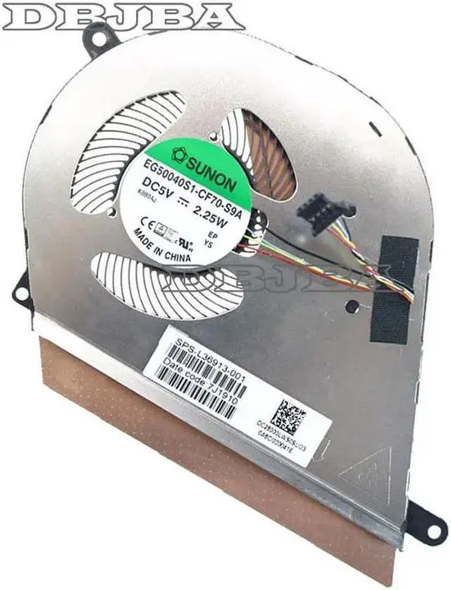 Main image of DBTLAP CPU COOLING FAN For EG50040S1-CF70-S9A L36913-001 DC5V 2.25W