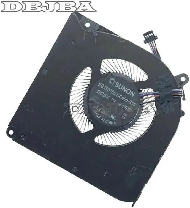 Main image of DBTLAP New fan For EG75070S1-C460-S99 DC5V 2.50W Fan For MECHREVO X8Ti Plus CPU Cooling Fan