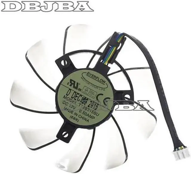 Main image of DBTLAP For T129215SU DC12V 0.50AMP 4PIN diameter 87MM graphics fan