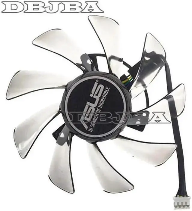 Alt view image 2 of 2 - DBTLAP For T129215SU DC12V 0.50AMP 4PIN diameter 87MM graphics fan