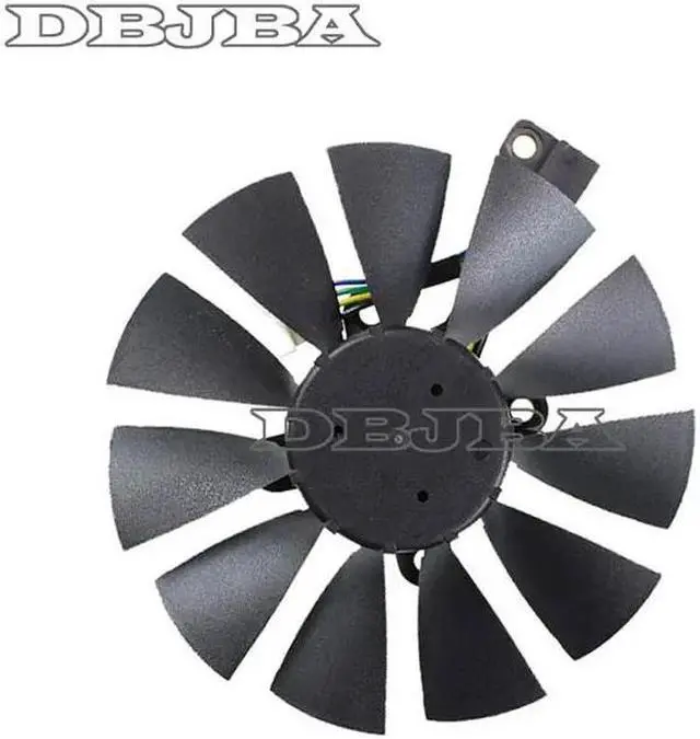 Alt view image 2 of 2 - DBTLAP Cooling Fan Graphic Video Card GTX 980Ti 960 970 1060 1070 87mm 4Pin T129215SU