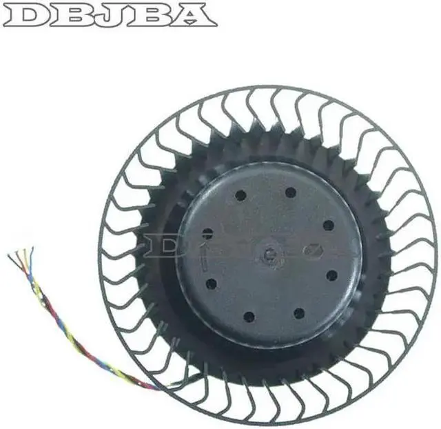 Alt view image 2 of 2 - DBTLAP Fan For MSI RX VEGA 56 64 AIR BOOST 8G OC Graphics Card Turbine Cooling fan 4Pin