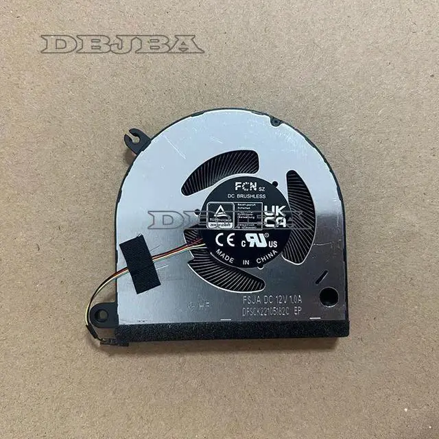 Main image of Laptop Cooler Fan For Xiaomi for Redmibook Pro16 2024 Y3519 TM2309 FSJA DFSCK22105182C 12V 1A Fan