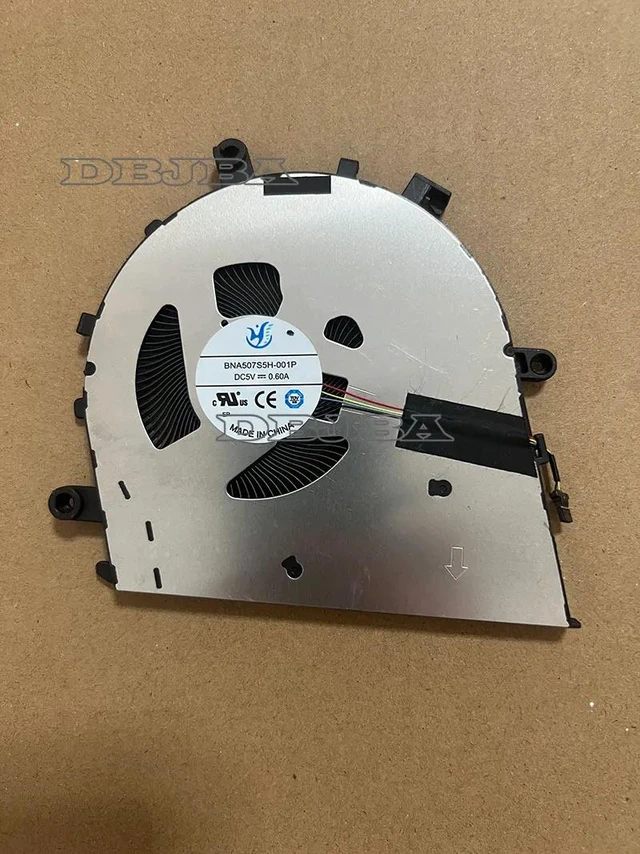 Main image of CPU Cooling Fan For Lenovo IdeaPad 5 2-in-1 14Q8X9 83GH BNA507S5H-001P 83DR 5F10S14154 HQ255040003H 5V 0.6A