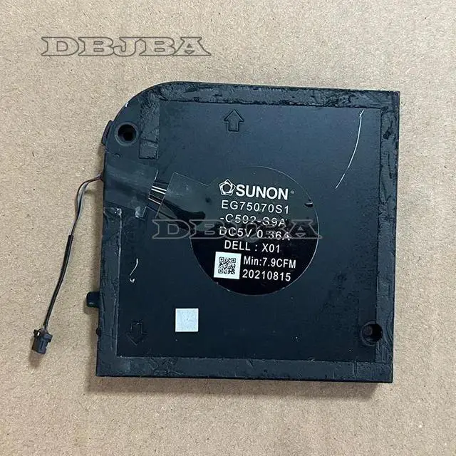 Main image of DBTLAP Laptop Cooling Fan For SUNON EG75070S1-C592-S9A 5V 0.36A