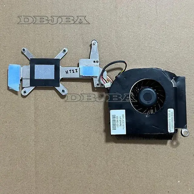 Alt view image 2 of 2 - DBTLAP Laptop CPU Cooling Fan For HP Compaq Presario V6000 G6000 F500 F700 431450-001 FC69-CCW 5V 0.5A Heatsink