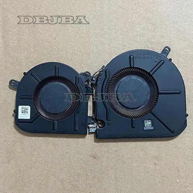 Alt view image 2 of 2 - DBTLAP Laptop CPU GPU Cooling Fan For HP Envy X360 15-ES 15-EU 15M-ES 15M-EU 15Z-EU 15T-ES TPN-W149 W150 M45465-001 M45466-001 DFS5K22B05673A FNA3 DFS5K12114262 FNA5 5V 0.5A