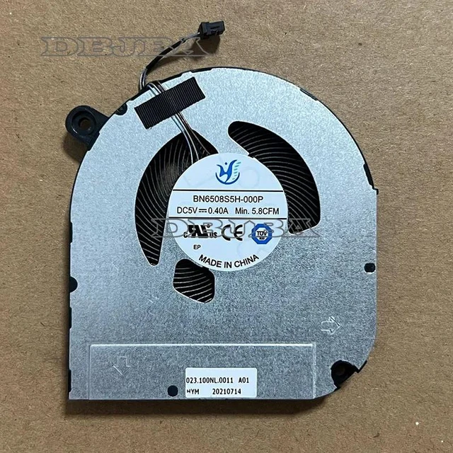 Main image of Laptop CPU Cooling Fan For Dell Inspiron 16 7610 16 Plus 7610 BN6508S5H-000P 05CXK8 023.100NL.0011 5V 0.4A