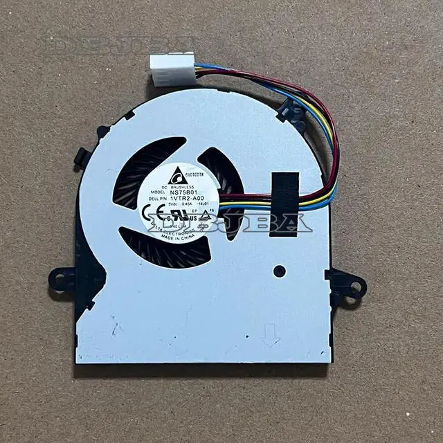 Alt view image 3 of 4 - Laptop CPU Cooling Fan For Dell Inspiron 24 3455 3459 24-3464 24-3263 22-3265 22-3275 01VTR2 1VTR2 DFS531005PL0T FGCX 023.1003E.0001 5V 0.5A