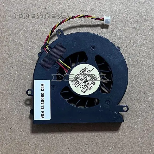 Main image of Laptop CPU Cooling Fan For MSI PR200 VR340X DFS451205M10T F7A6 E33-0900212-F05 5V 0.4A