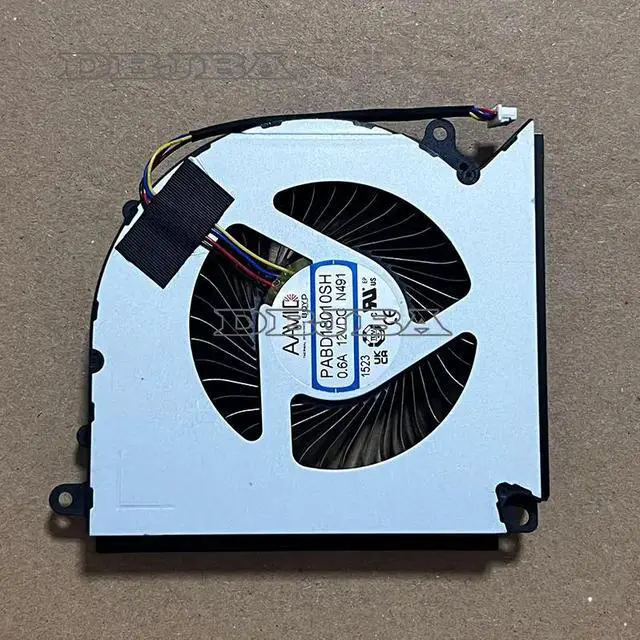 Main image of Laptop GPU Cooling Fan For MSI MS-17Q1 GT77 PABD18010SH N491 0.6A 12V