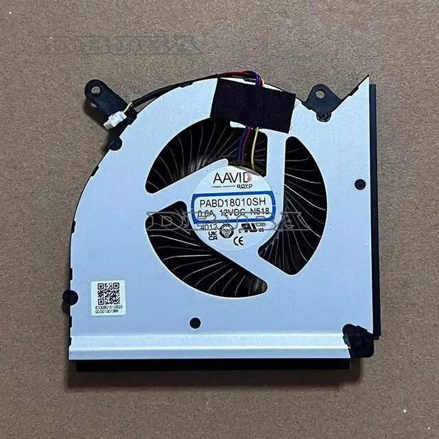 Main image of Laptop CPU Cooling Fan For MSI Titan 18 HX A14V A14VIG A14VHG MS-1822 PABD18010SH-N518 12V 0.6A